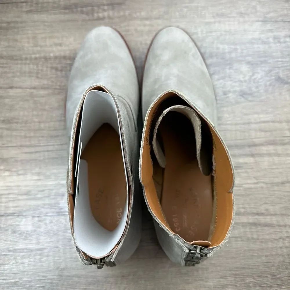 Kork-Ease~Women’s~Taupe Marmotta Suede “Ryder” Slip-On Ankle Bootie~Size 11M‎